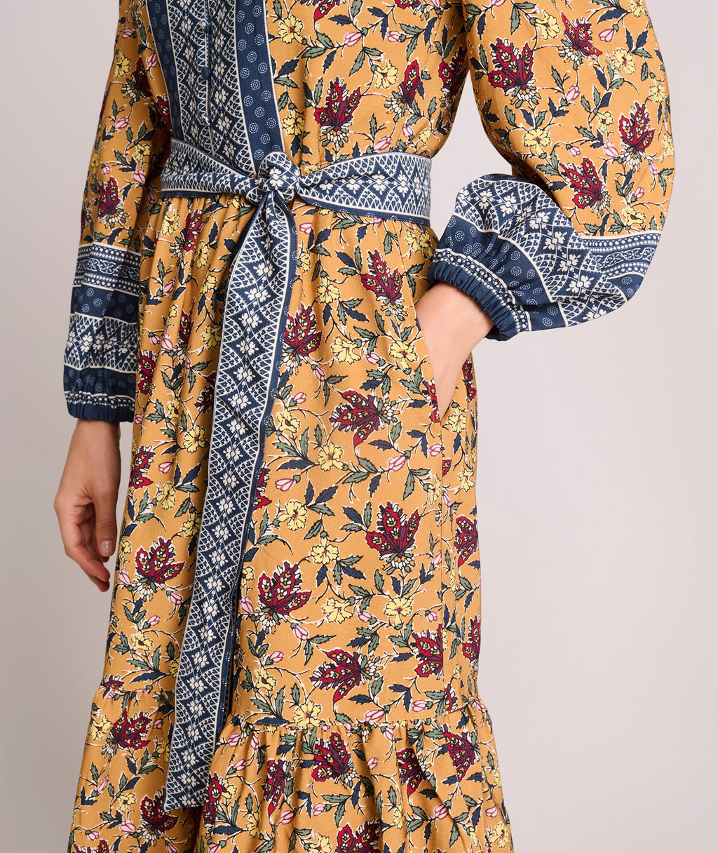 Printed Flora Dress