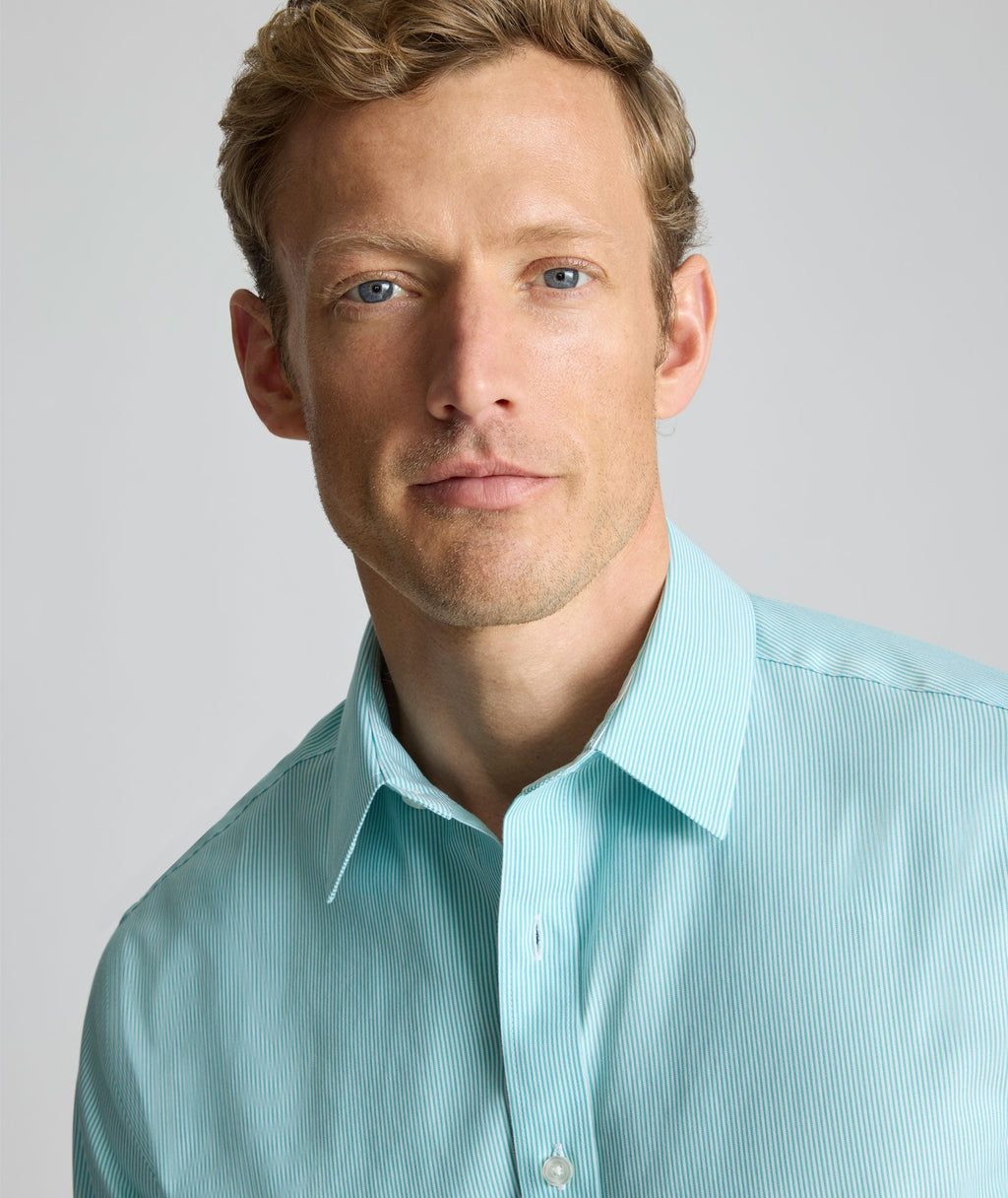 Wrinkle-Free Bordeaux Shirt