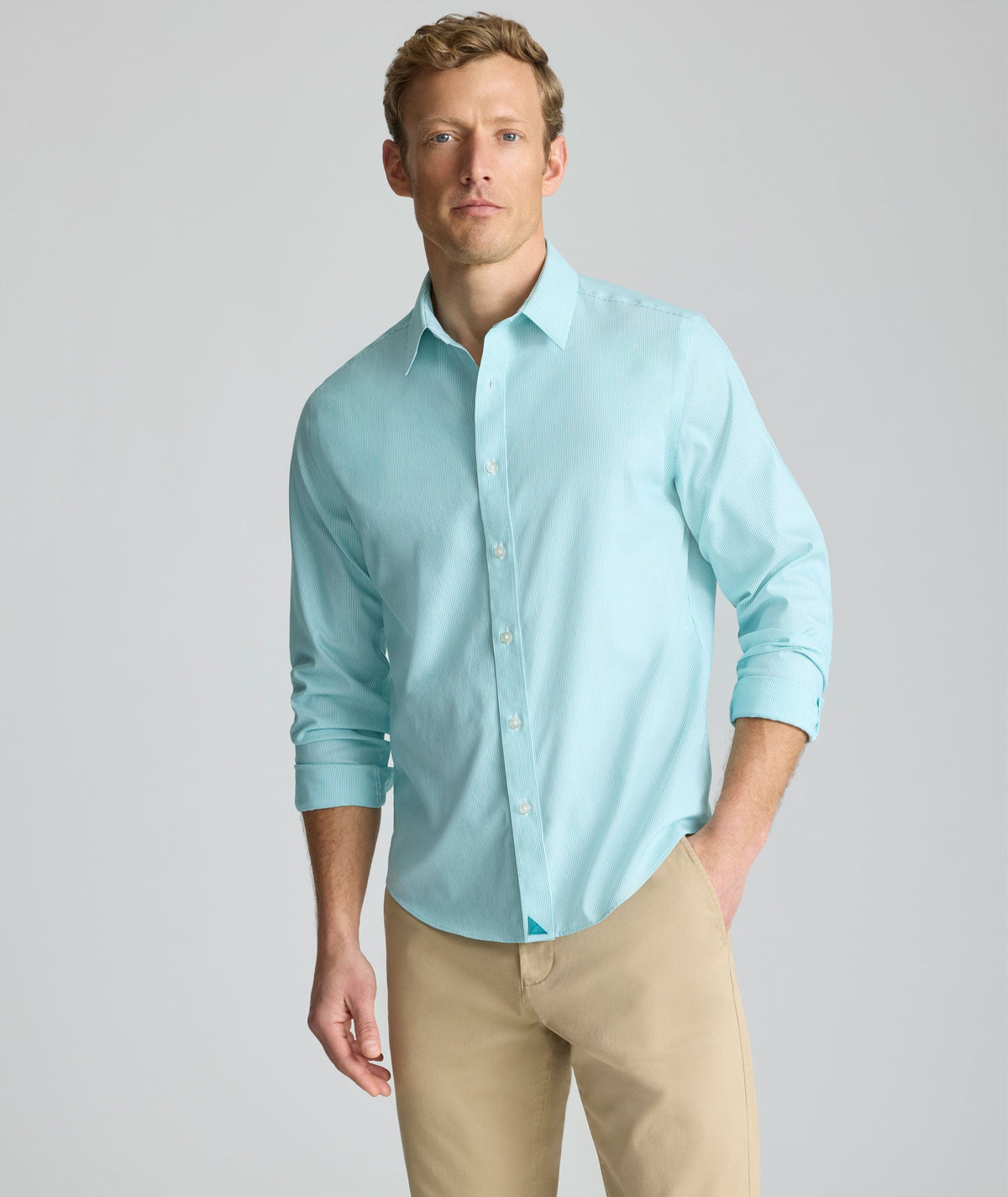 Wrinkle-Free Bordeaux Shirt