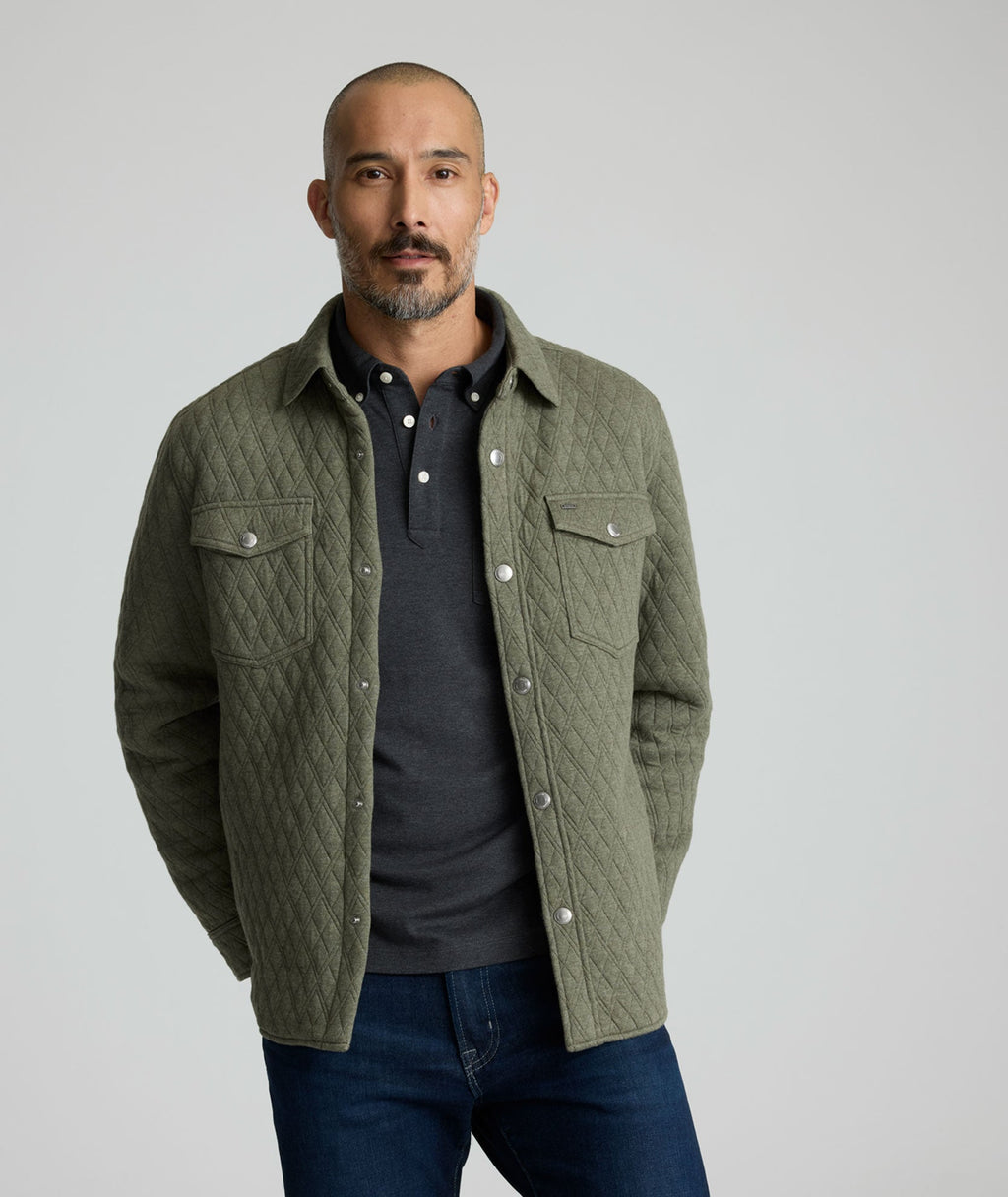 Quilted Shirt Jacket