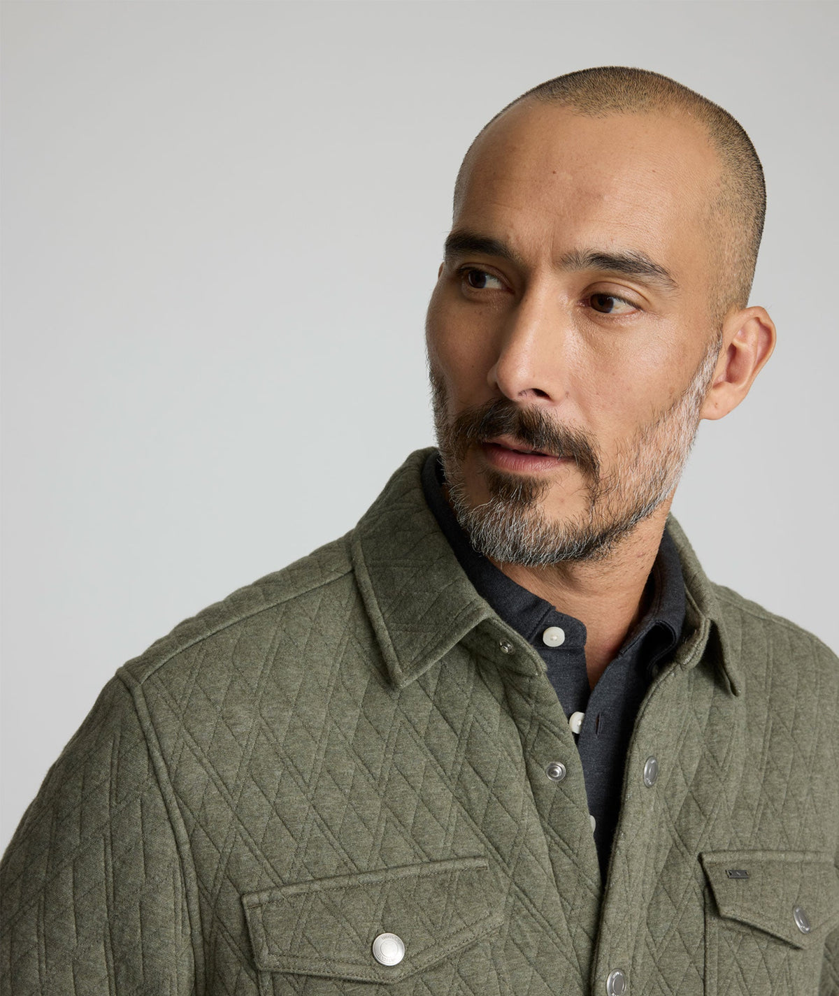 Quilted Shirt Jacket
