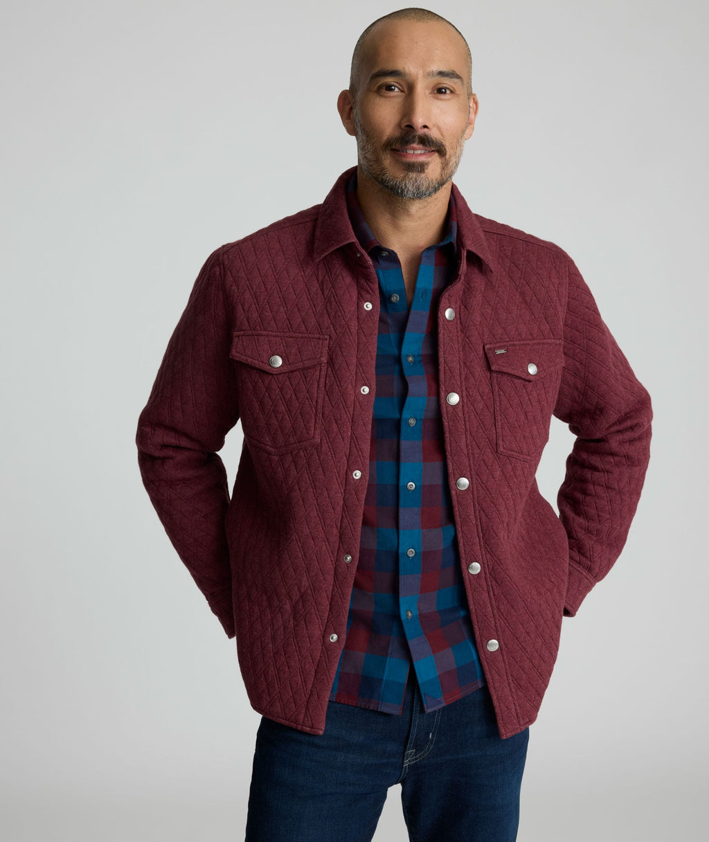 Quilted Shirt Jacket