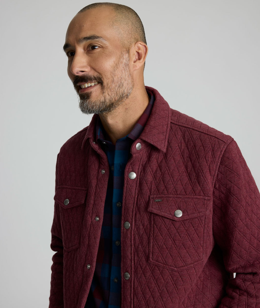 Quilted Shirt Jacket
