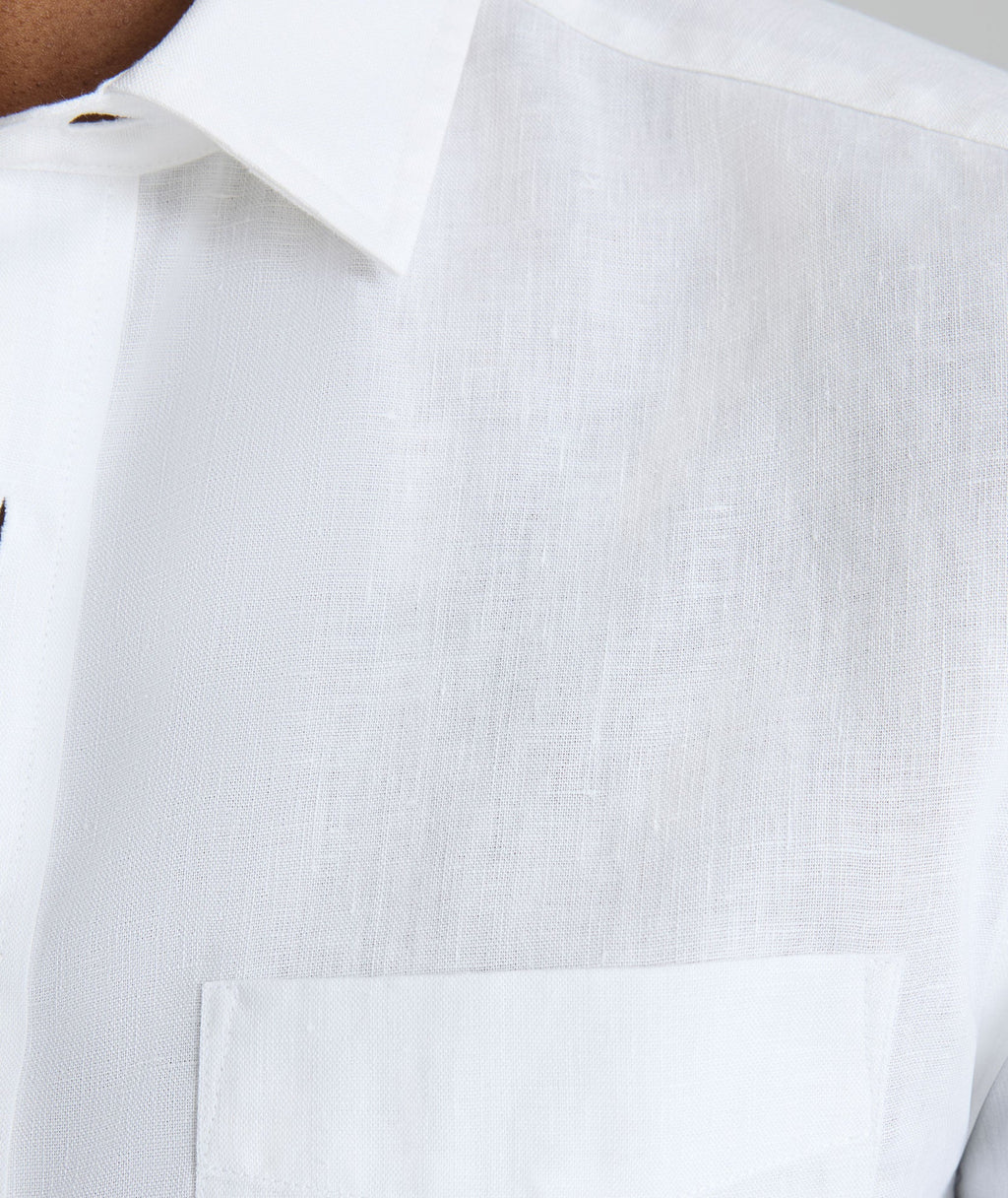 Wrinkle-Resistant Linen Short-Sleeve Cameron Shirt