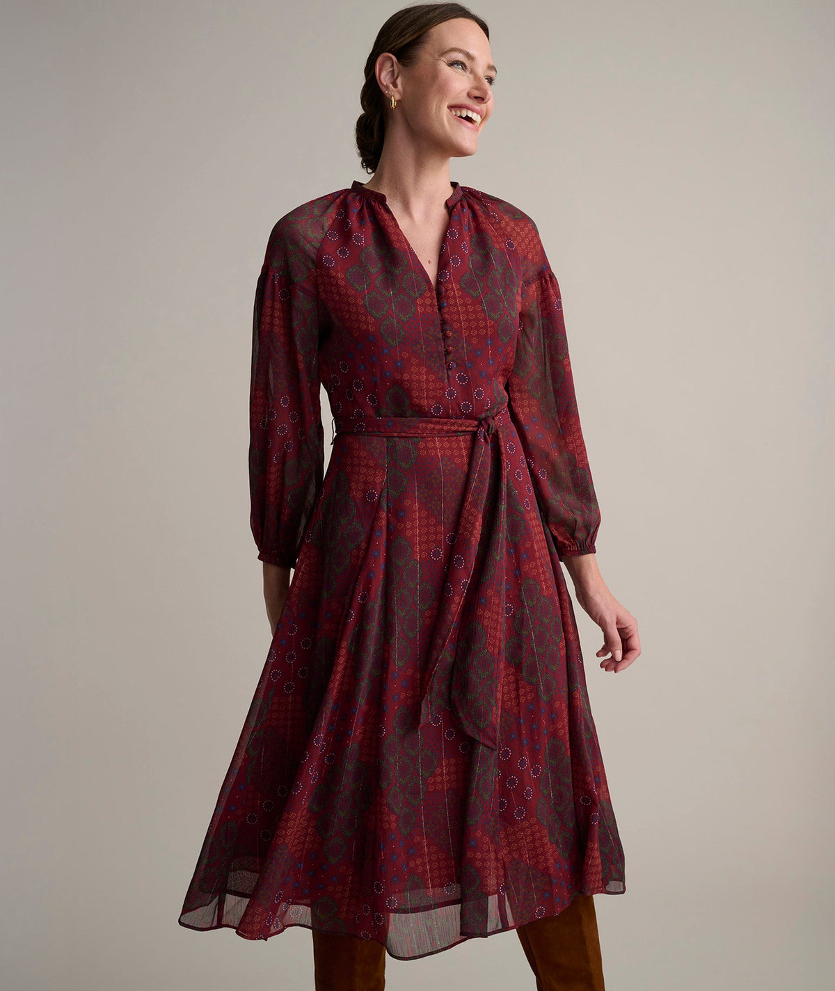Georgette Carly Dress