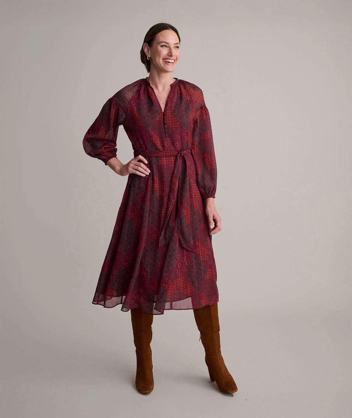 Georgette Carly Dress
