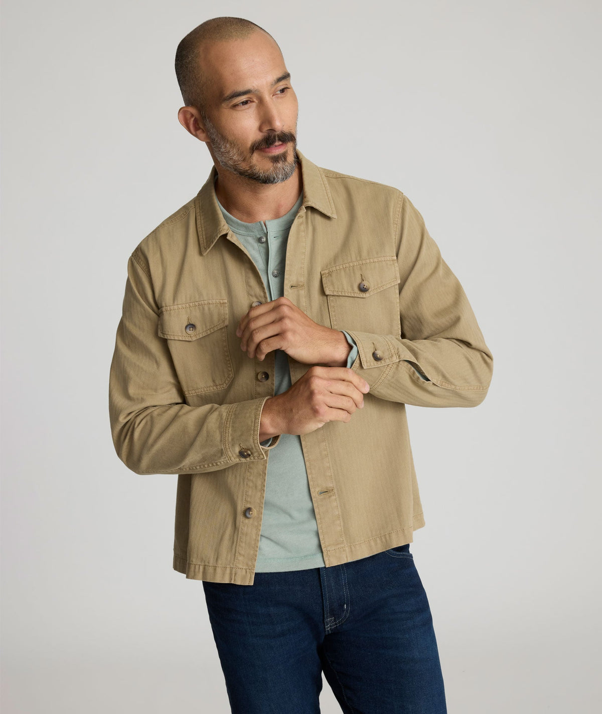 Herringbone Overshirt