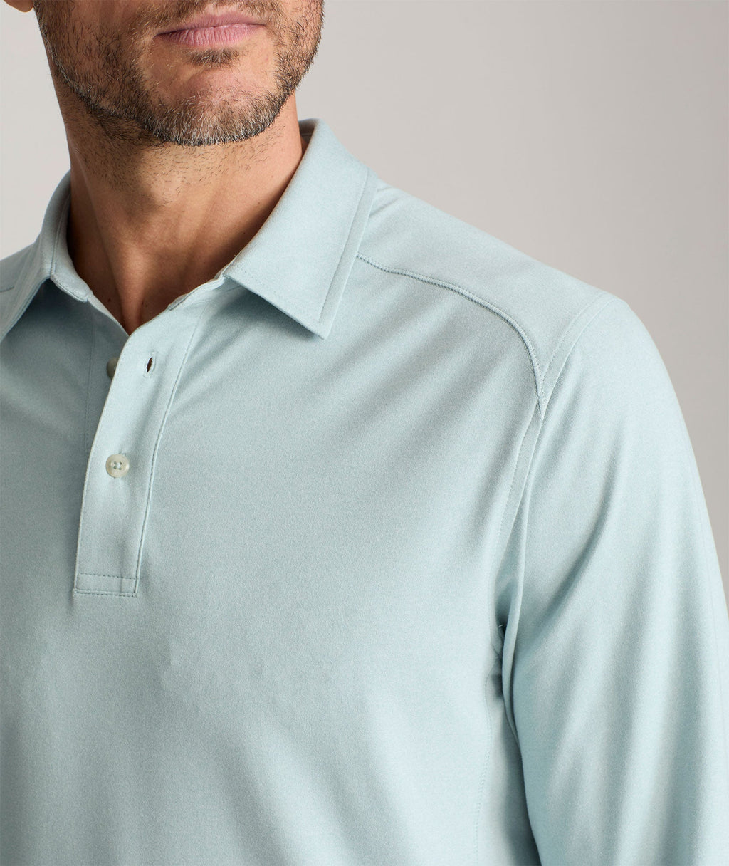 Performance Long-Sleeve Polo - FINAL SALE