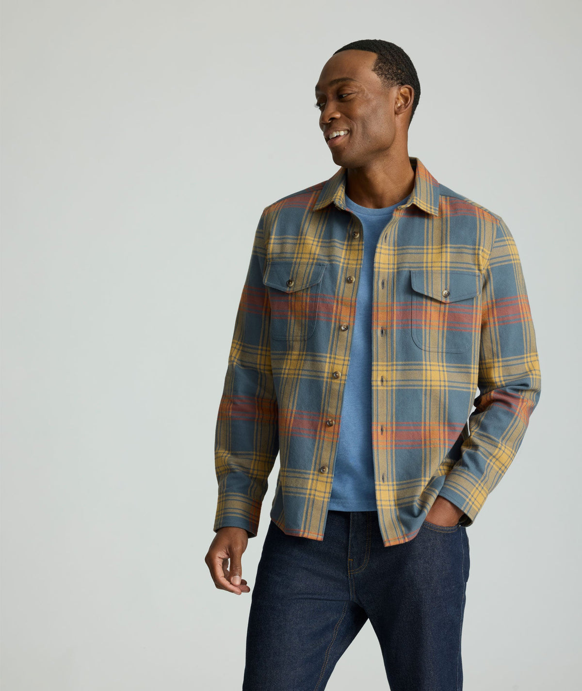 Brushed Overshirt