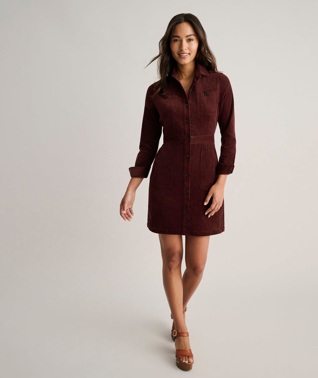 Corduroy Cora Shirt Dress - FINAL SALE