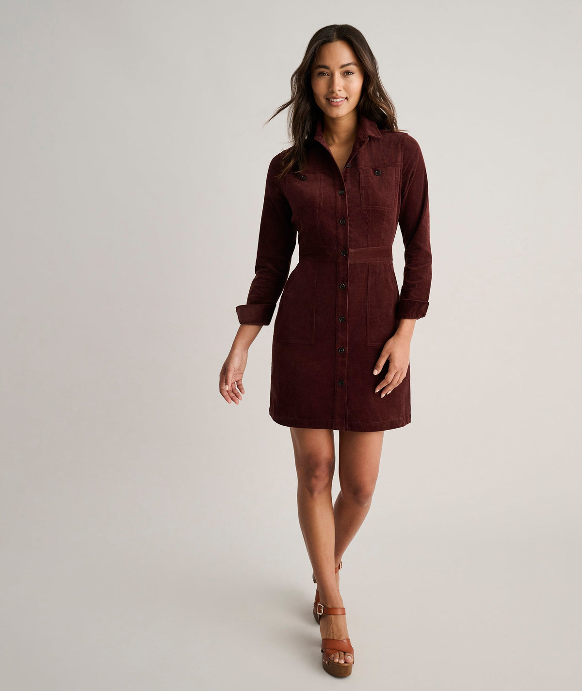 Corduroy Cora Shirt Dress - FINAL SALE
