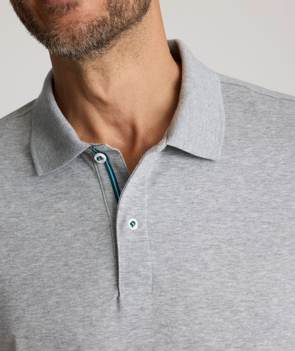 Wrinkle-Free Damaschino Polo