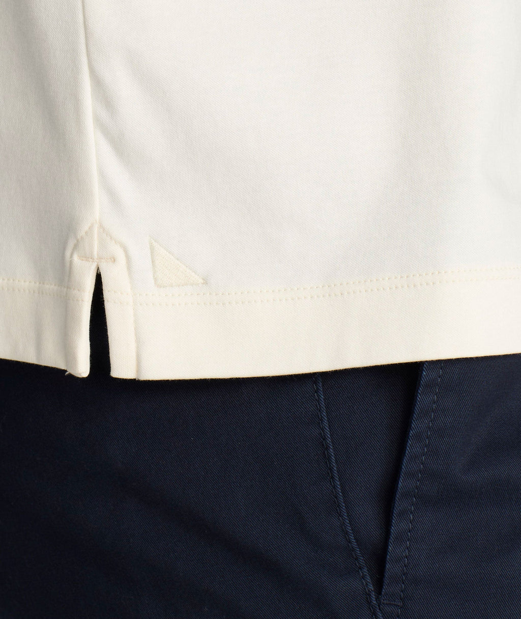 Wrinkle-Free Damaschino Long-Sleeve Polo - FINAL SALE
