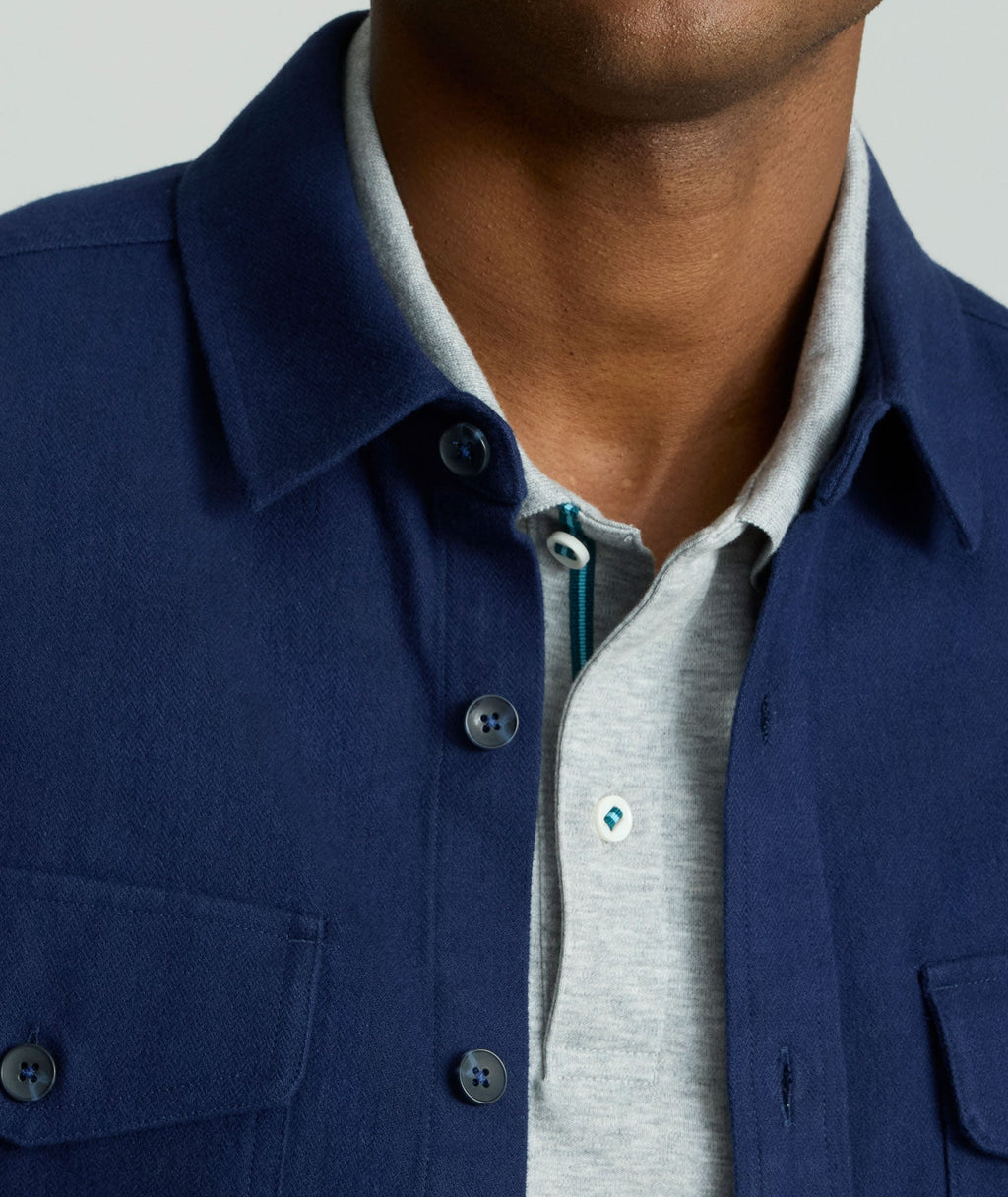 Brushed Overshirt