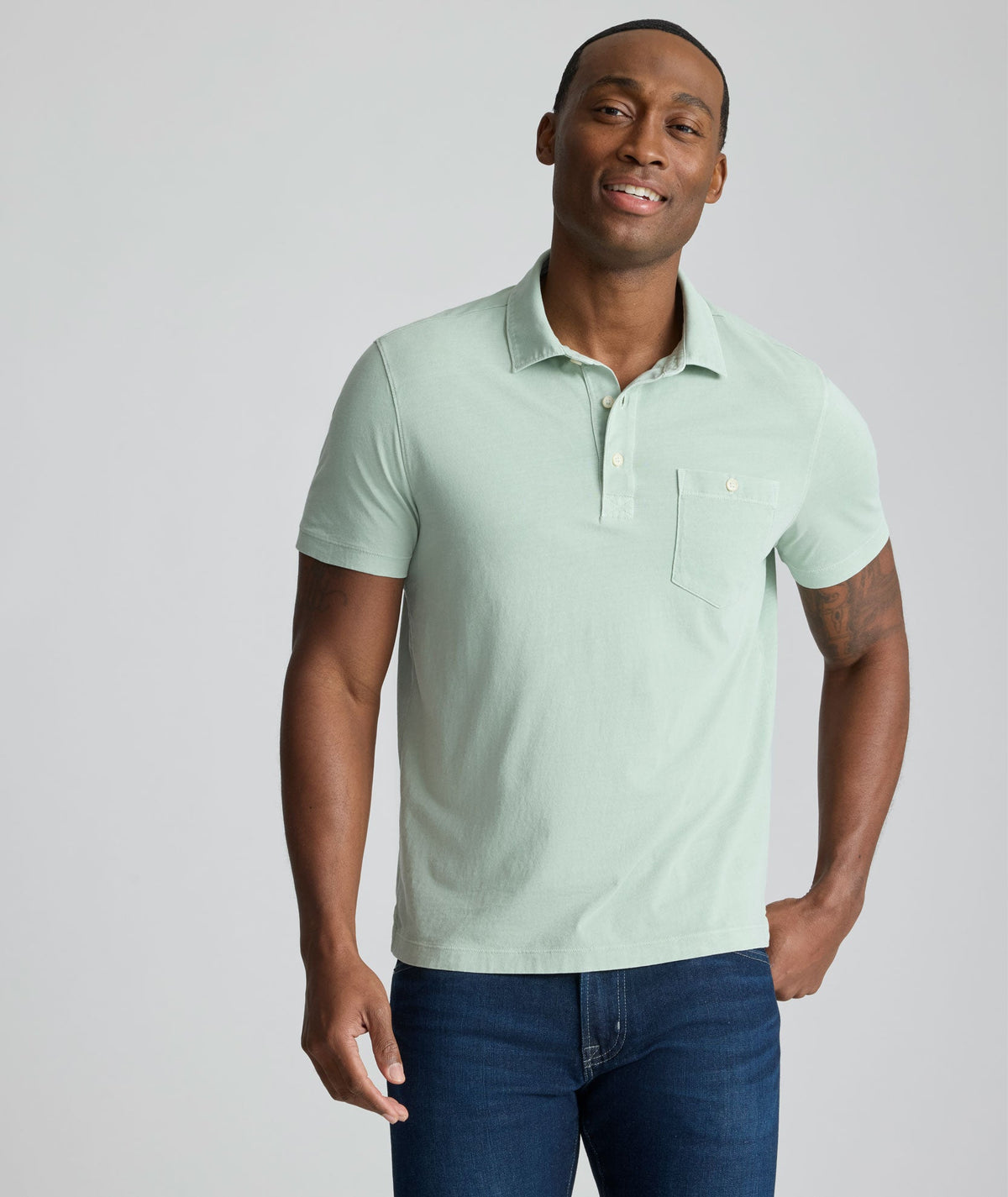 Vintage Wash Polo