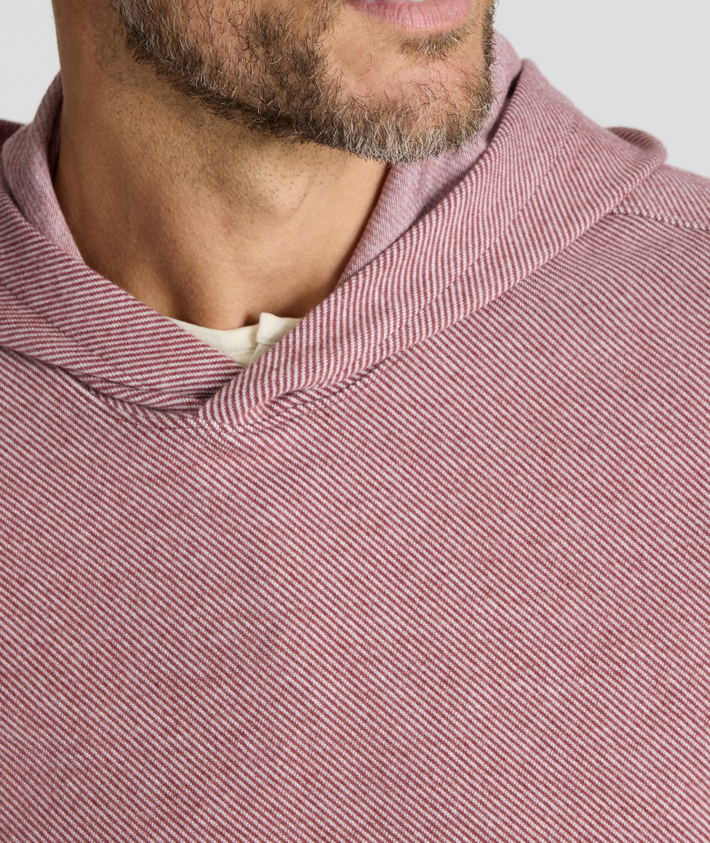 Textured Knit Hoodie