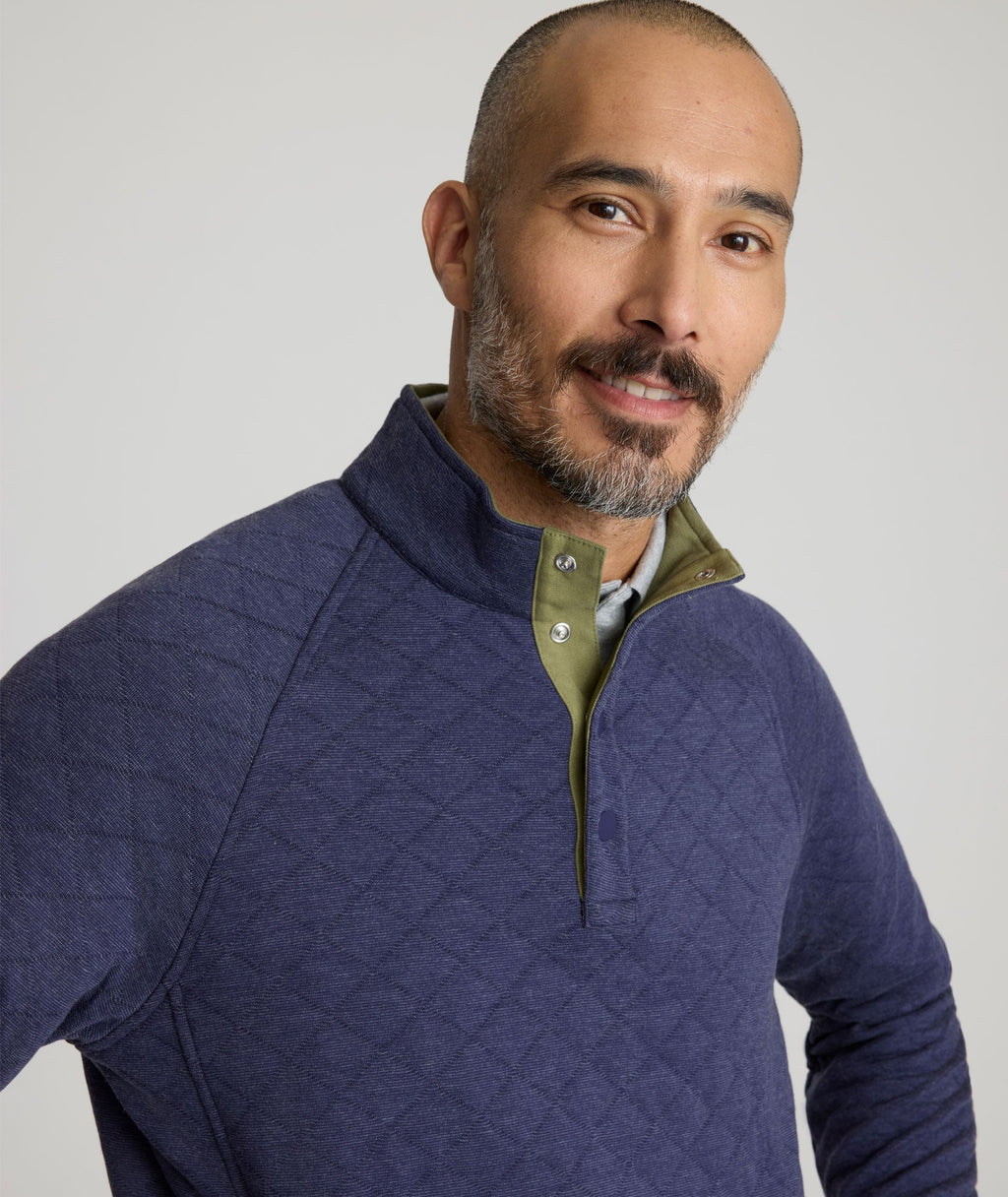 Quilted Pullover