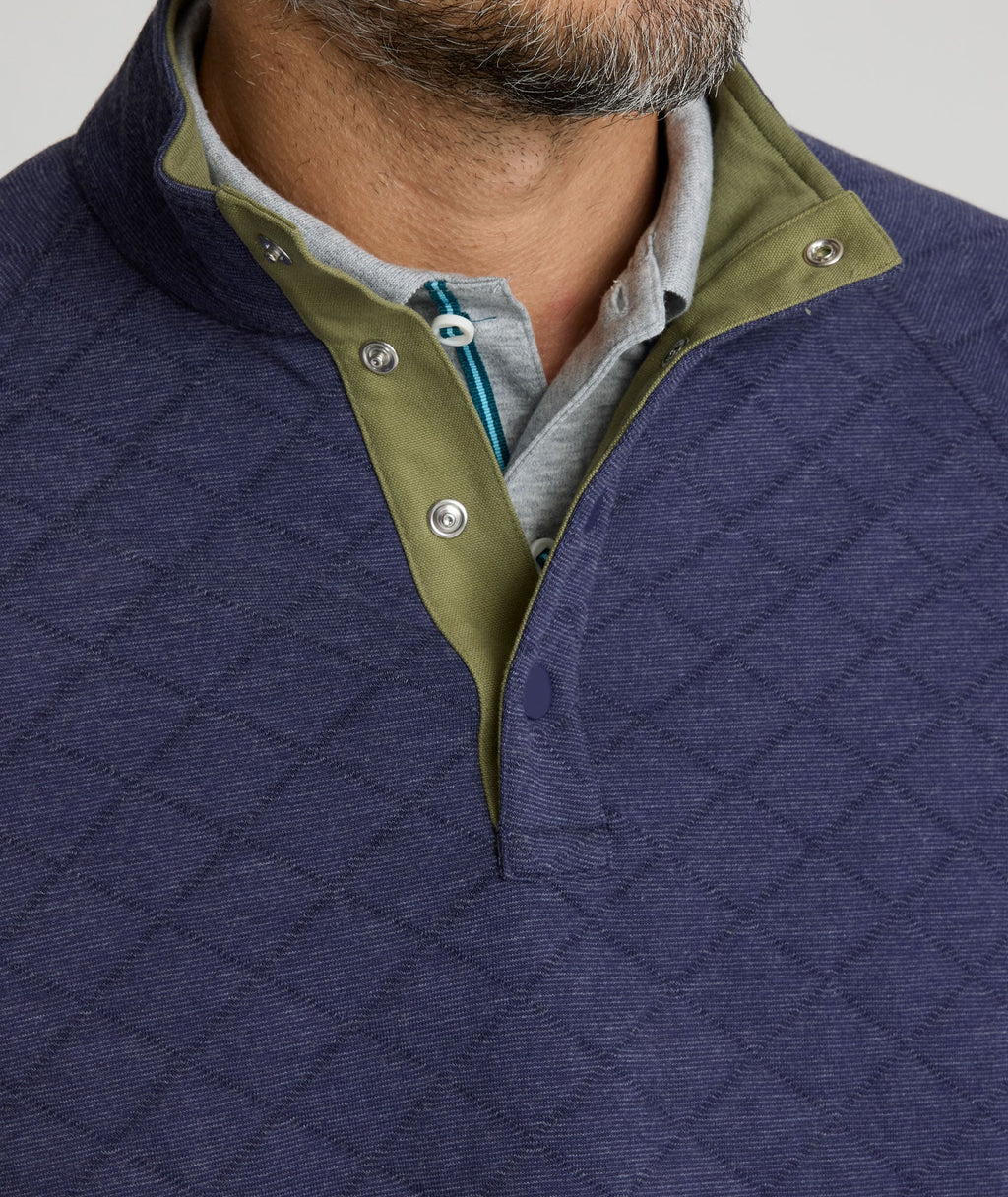 Quilted Pullover