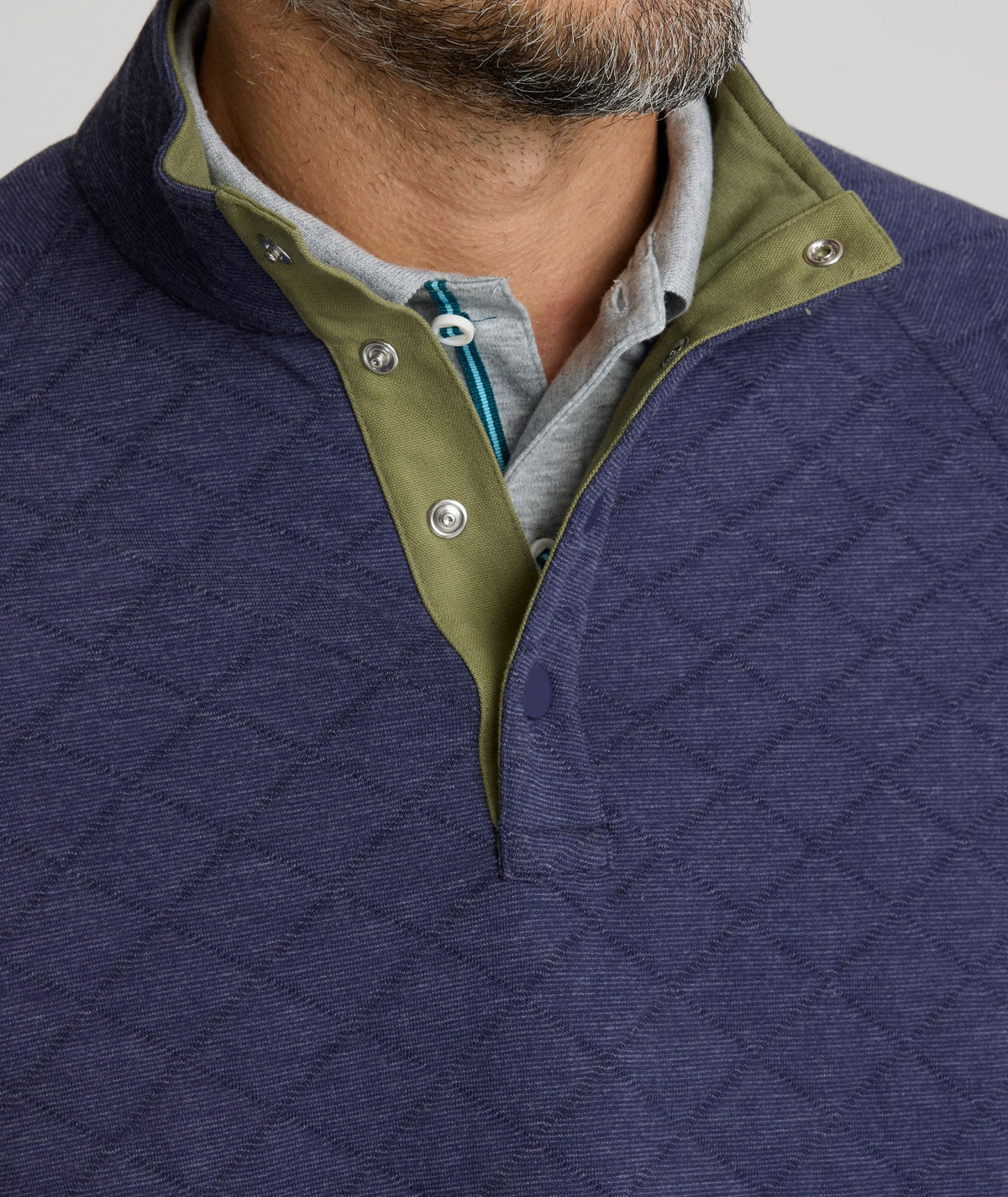 Quilted Pullover