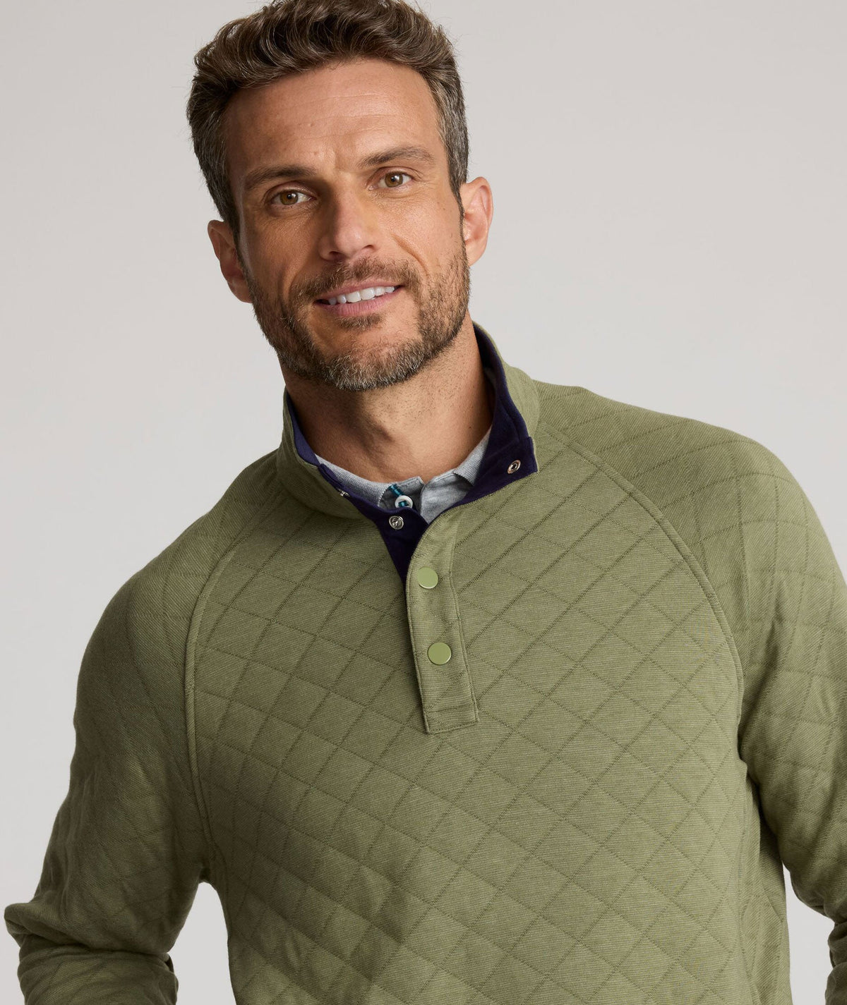 Quilted Pullover