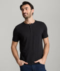 EcoSoft™ Short-Sleeve Henley