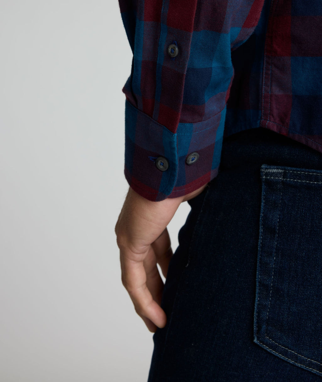 Flannel Heinrich Shirt - FINAL SALE