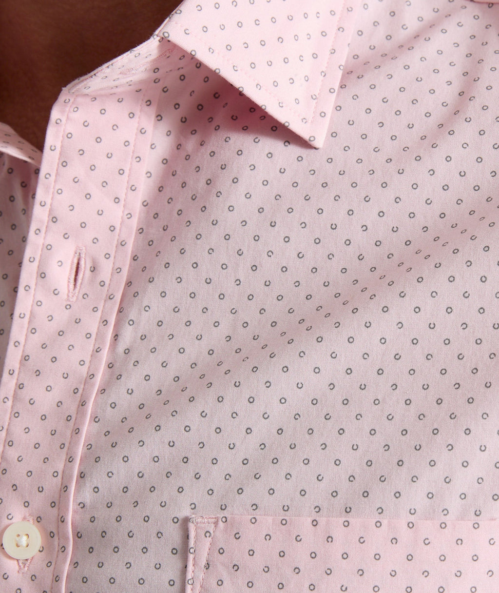Stretch Cotton Short-Sleeve Ingram Shirt - FINAL SALE