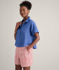 Linen Popover Untucked Ivy Shirt