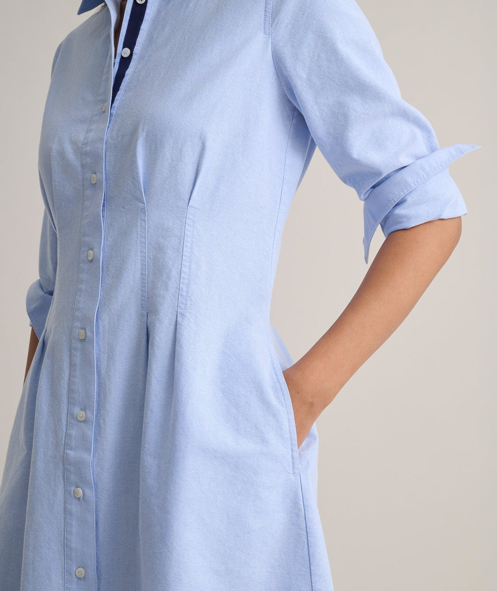 Cotton Oxford Jules Shirt Dress - FINAL SALE