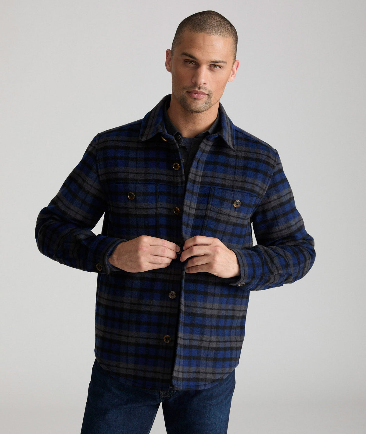 Wool-Blend CPO Jacket - FINAL SALE