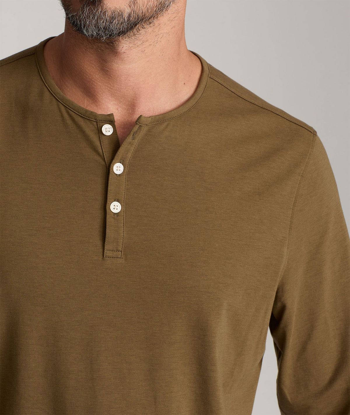 EcoSoft™ Henley - FINAL SALE