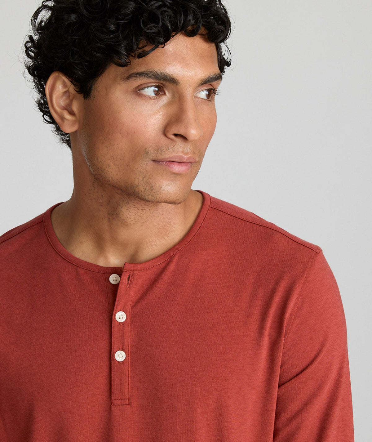 EcoSoft™ Henley - FINAL SALE