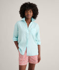 Wrinkle-Resistant Linen Relaxed Fit Melanie Shirt