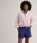 Wrinkle-Free Stretch Cotton Relaxed Fit Melanie Shirt