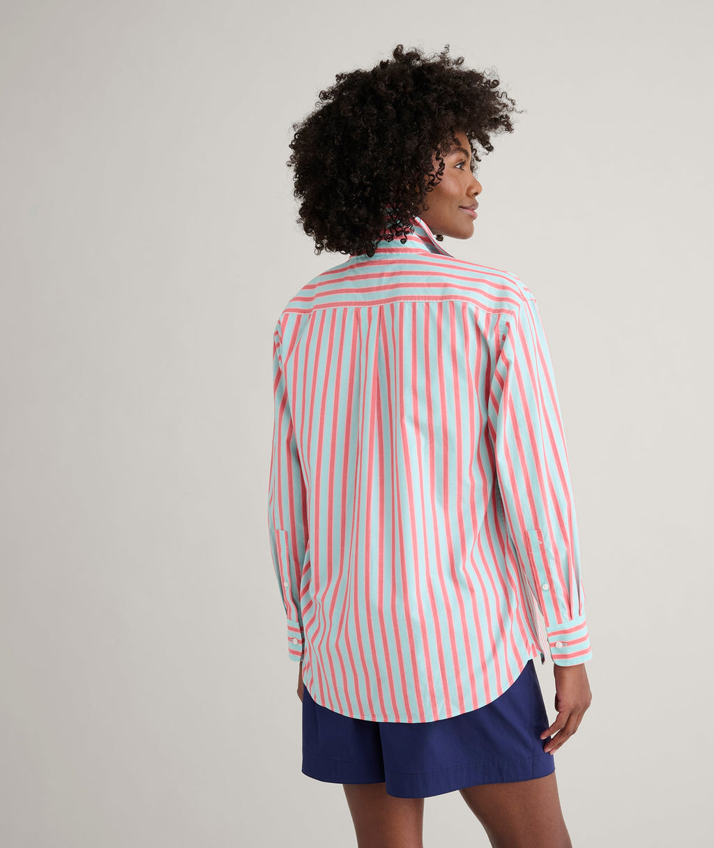 Wrinkle-Free Stretch Cotton Relaxed Fit Melanie Shirt