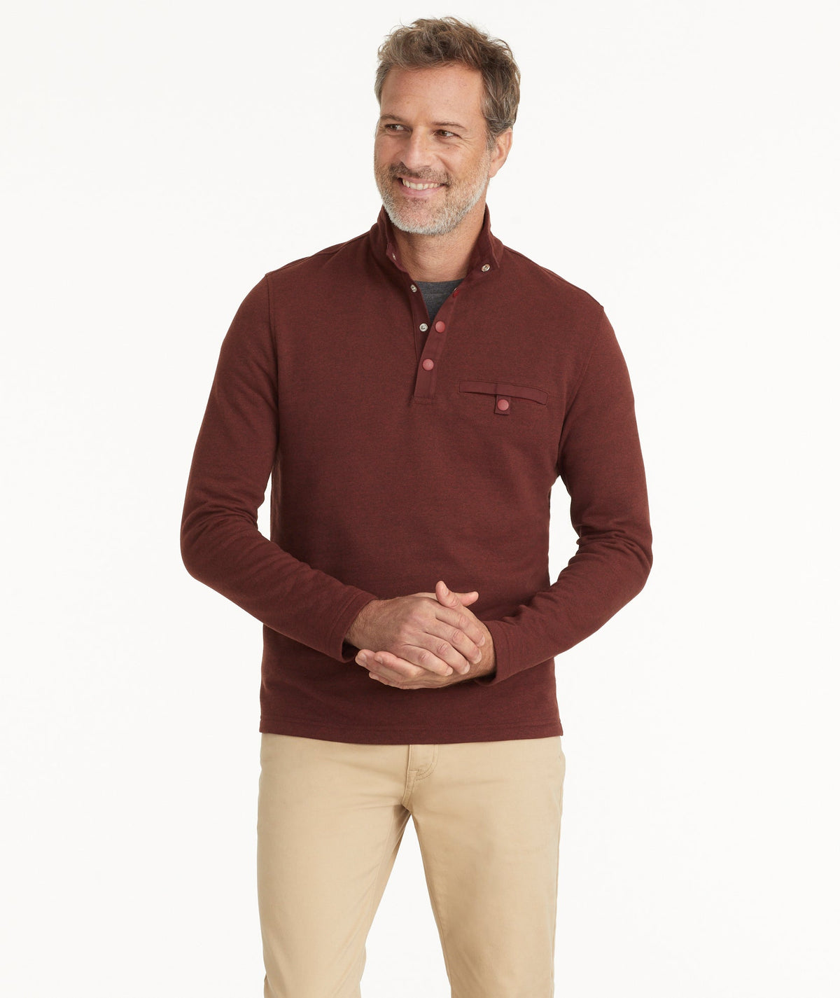 Snap Fleece Pullover - FINAL SALE