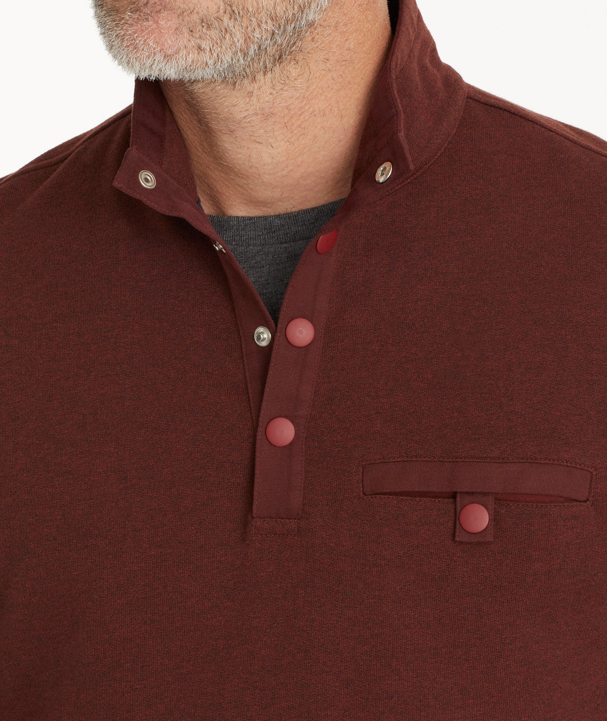 Snap Fleece Pullover - FINAL SALE