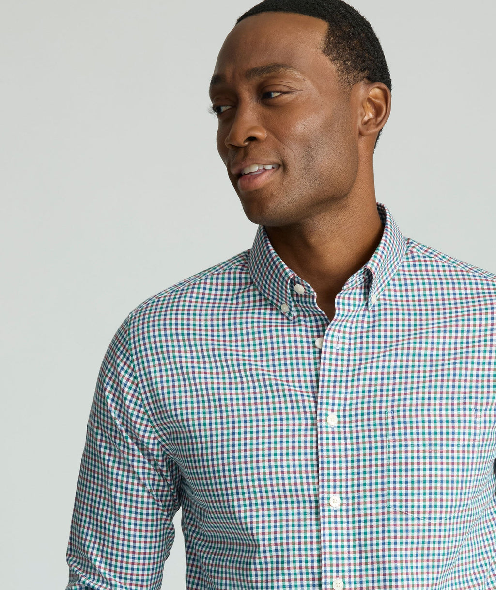 Wrinkle-Free Pomerose Shirt - FINAL SALE