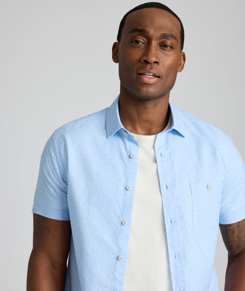 Summerweight Short-Sleeve Quinn Shirt - FINAL SALE