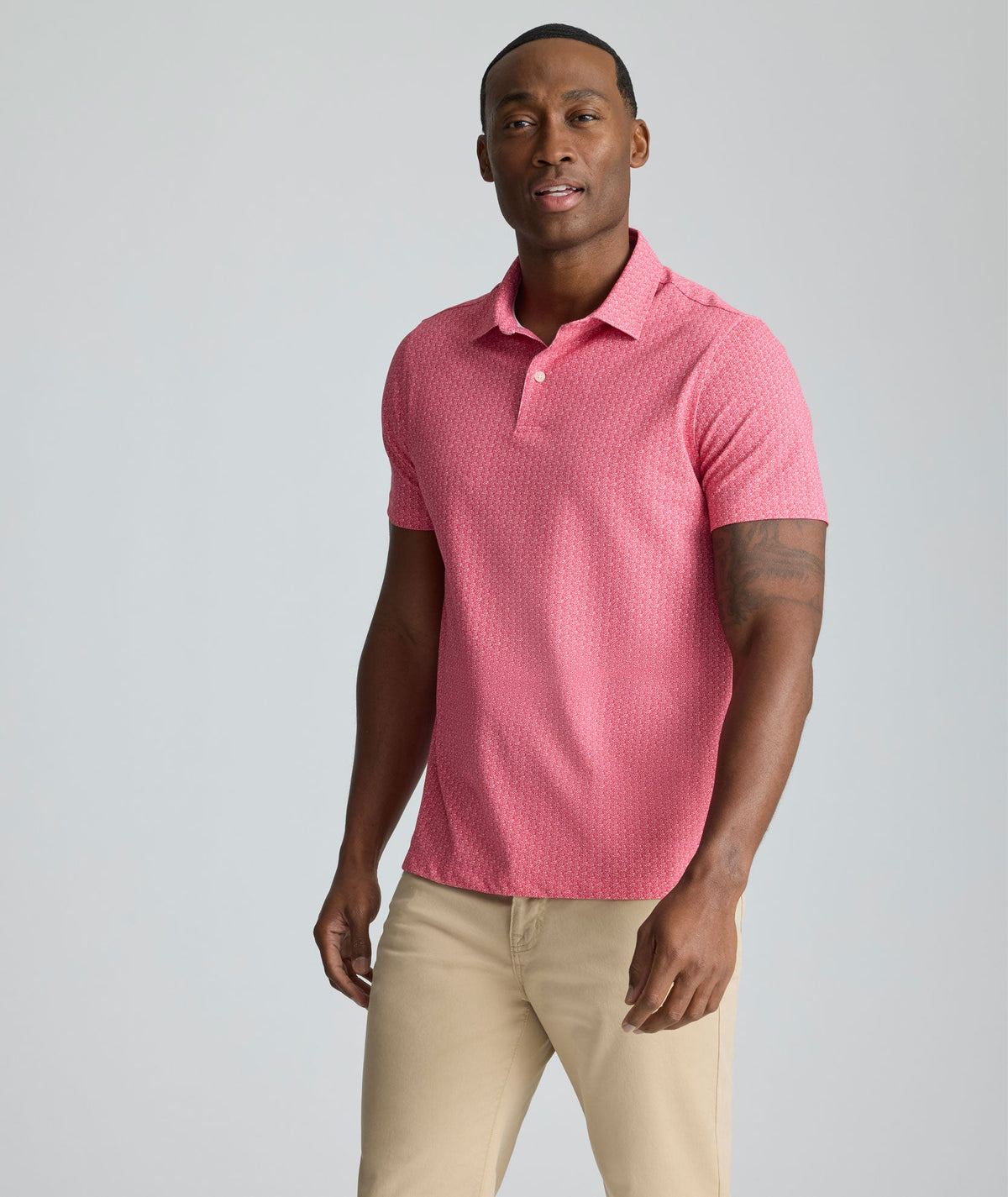 Printed CottonTek™ Polo