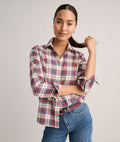 Cotton Plaid Sadie Shirt - FINAL SALE