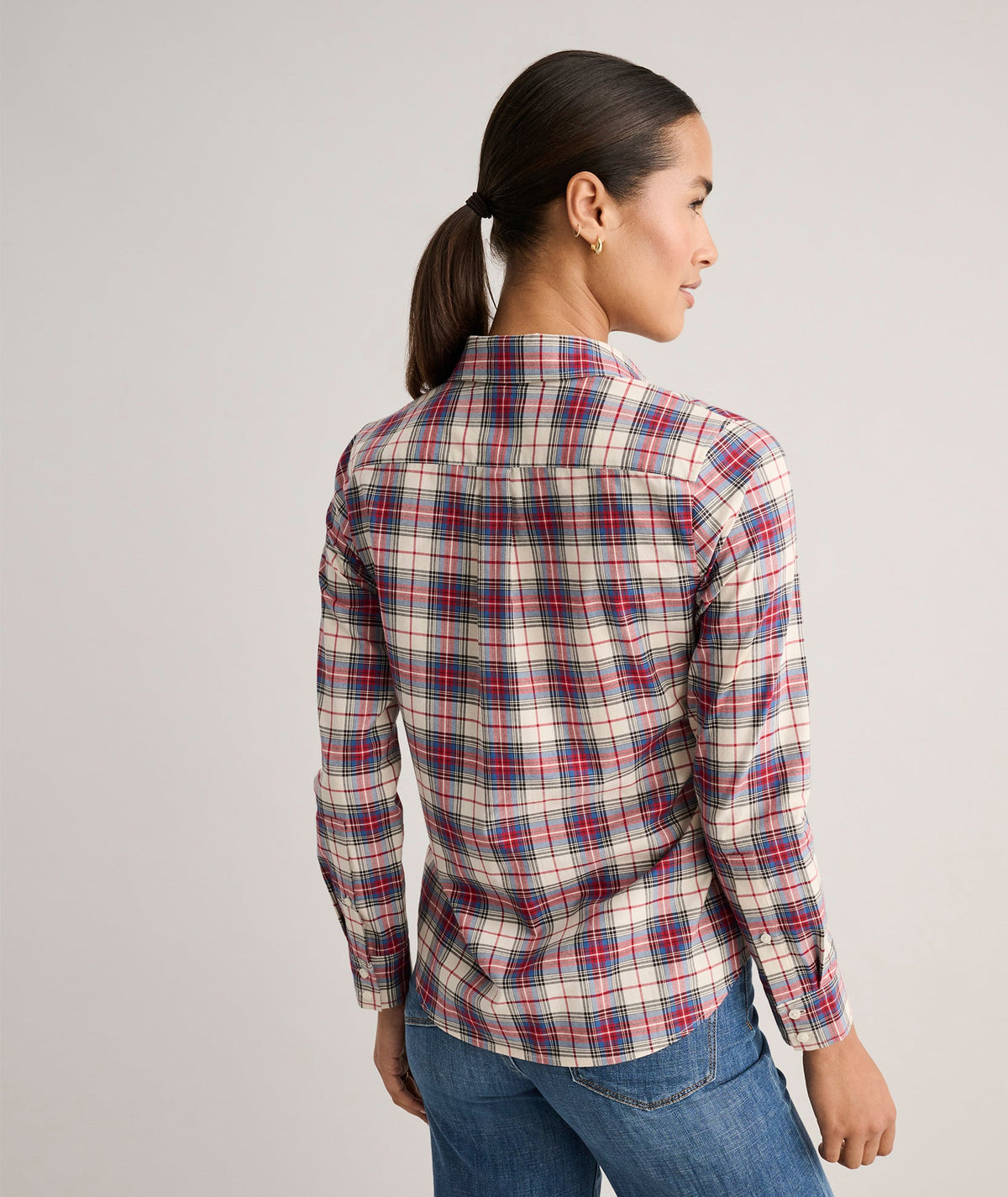 Cotton Plaid Sadie Shirt - FINAL SALE