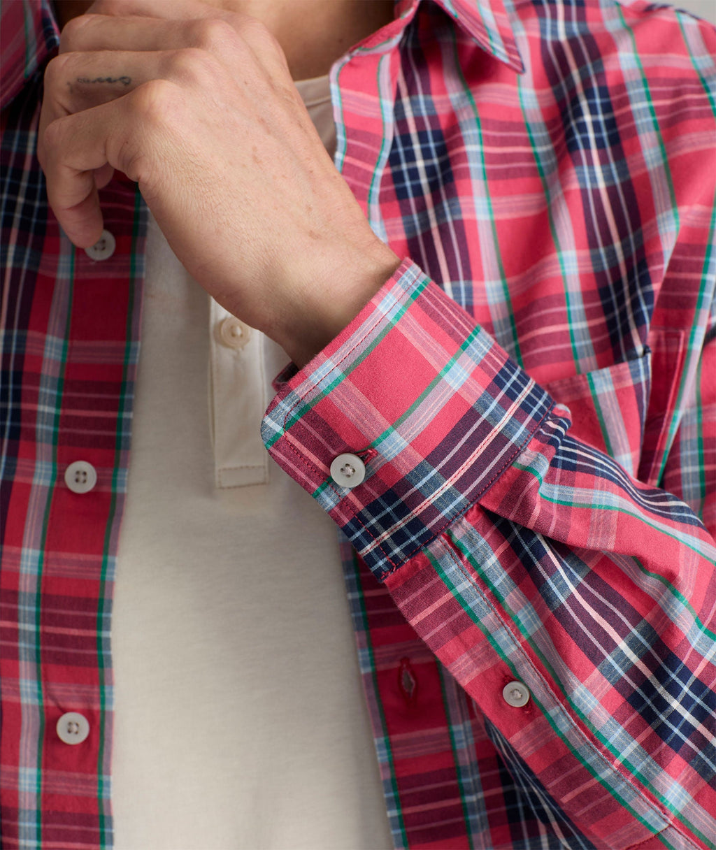 Heritage Plaid Santa Barbara Shirt - FINAL SALE