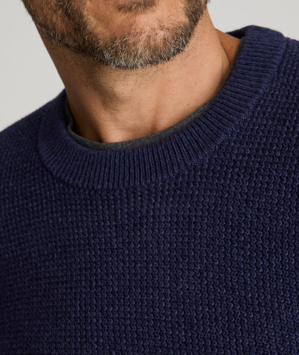 Ribbed Crewneck Sweater - FINAL SALE