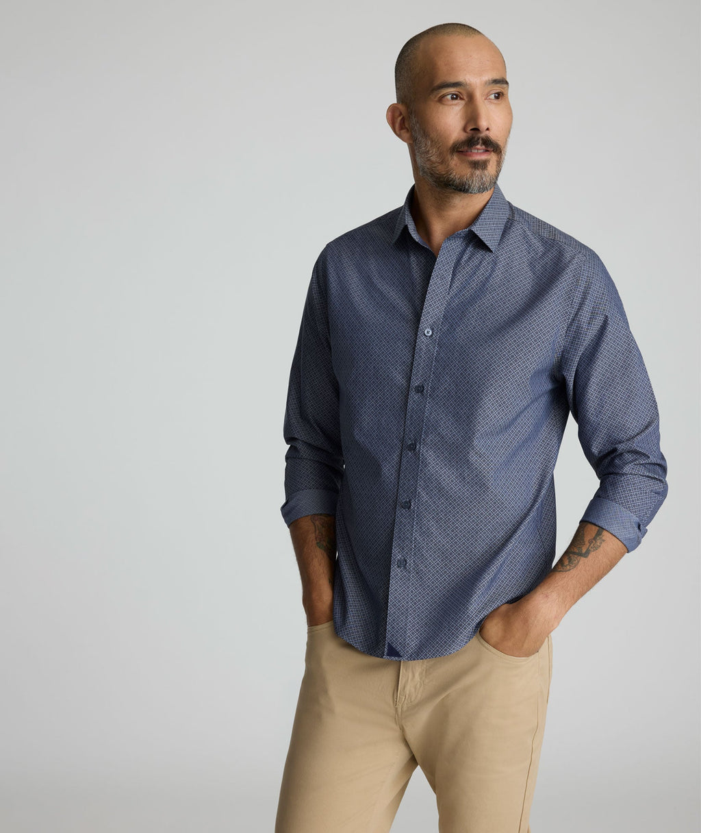 Wrinkle-Free Smithson Shirt - FINAL SALE