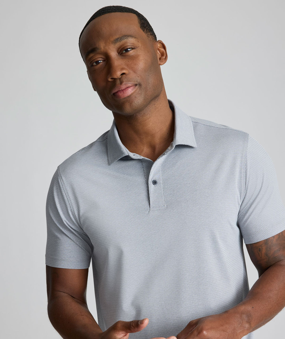 Textured Performance Polo