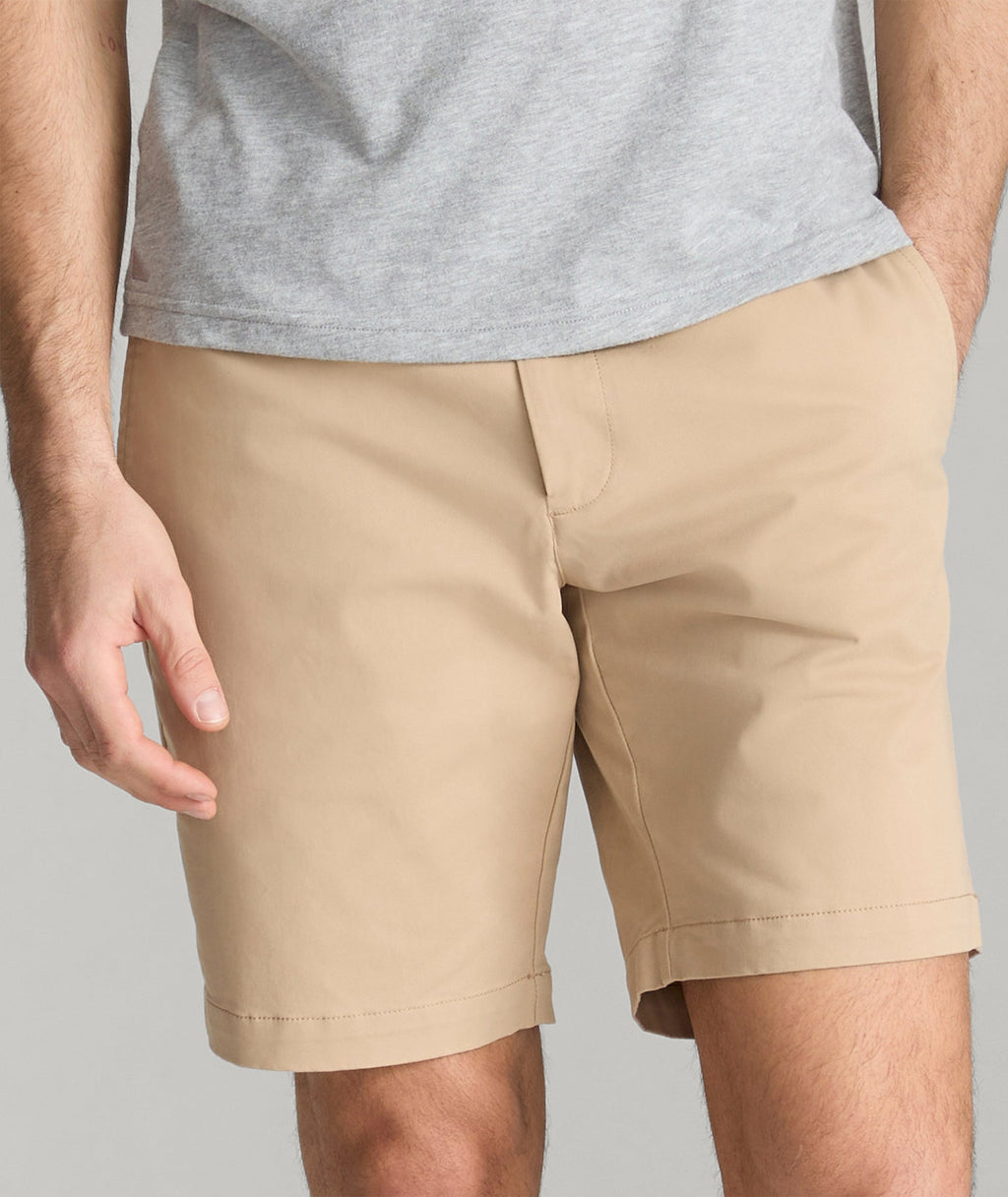 9" Stretch Chino Shorts