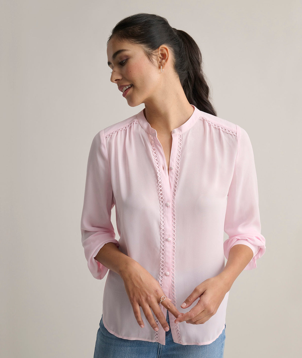 Solid Tabitha Shirt