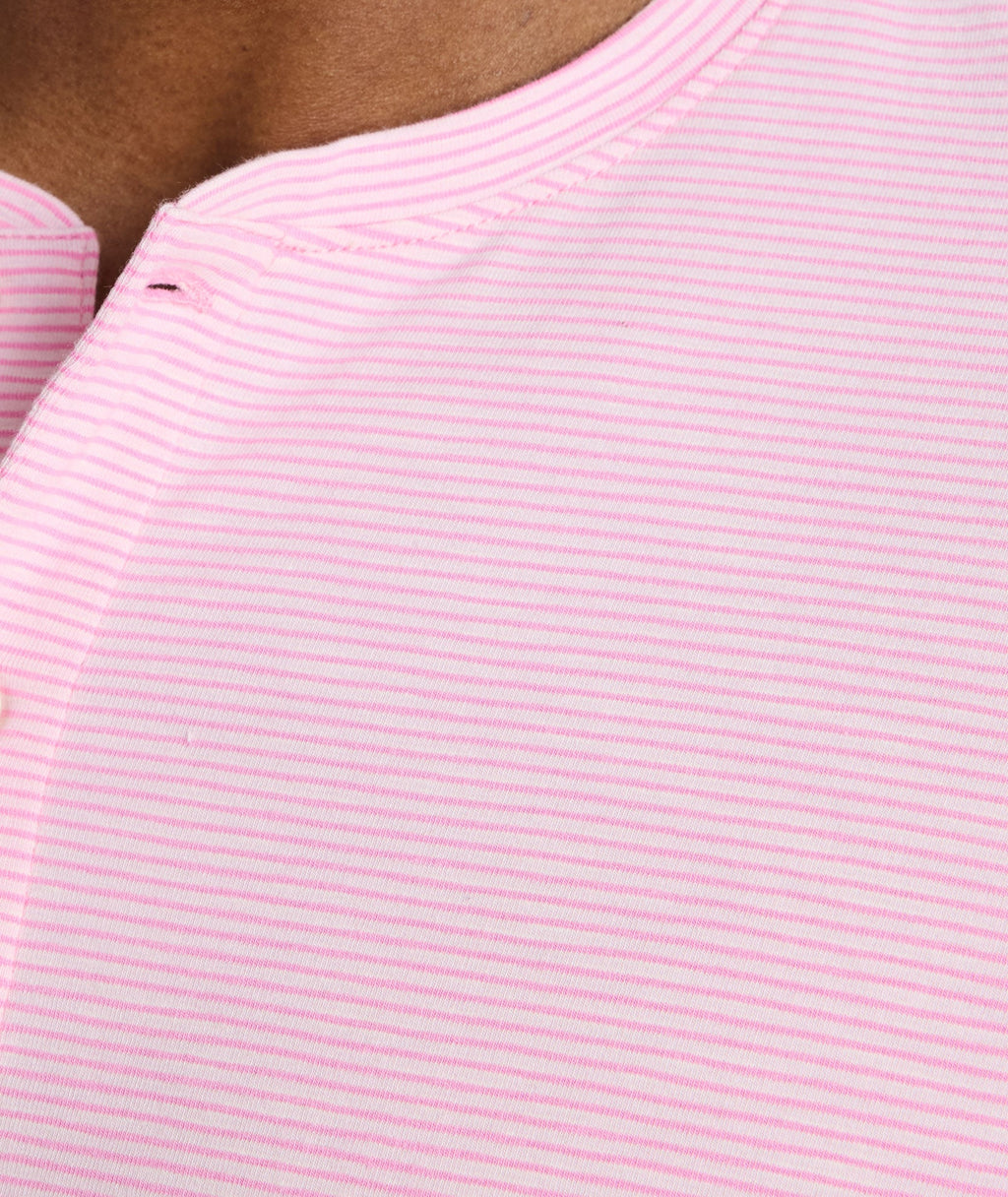 Jersey Slub Short-Sleeve Henley