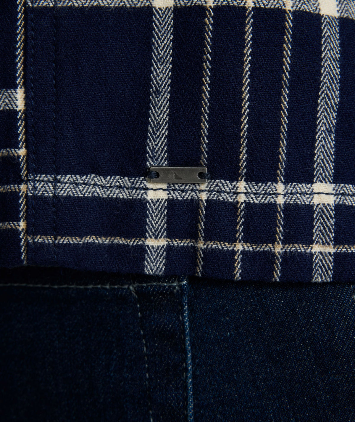 Plaid Herringbone Overshirt - FINAL SALE